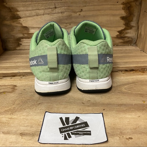 Reebok dmx ride grey green running sneakers - Picture 4 of 8